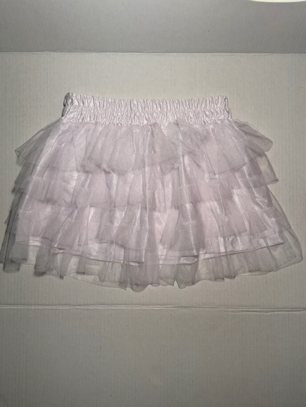 White Tulle Skirt Halloween Fairy Princess Dance Costume Adult One Size